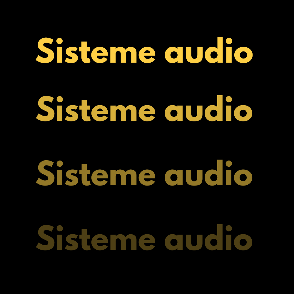 Sisteme Audio