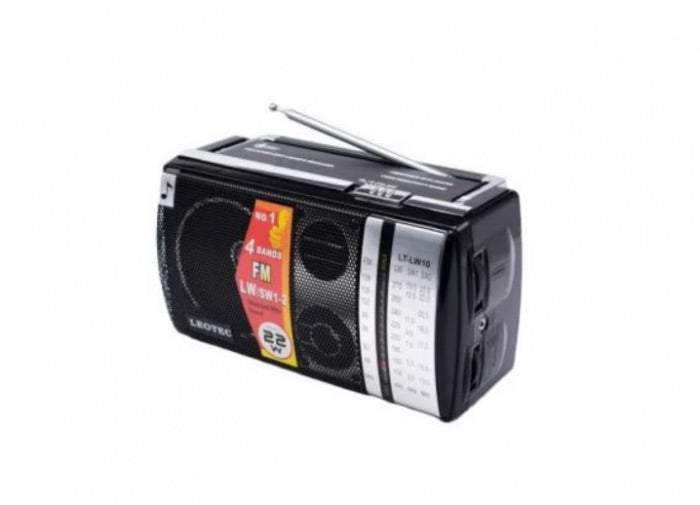 Radio portabil cu multiple benzi de recepție FM/AM/SW/LW/TV Engross