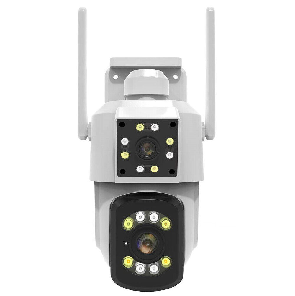 CAMERA DUBLA DE SUPRAVEGHERE WIFI 365°, BIDIRECTIONALA