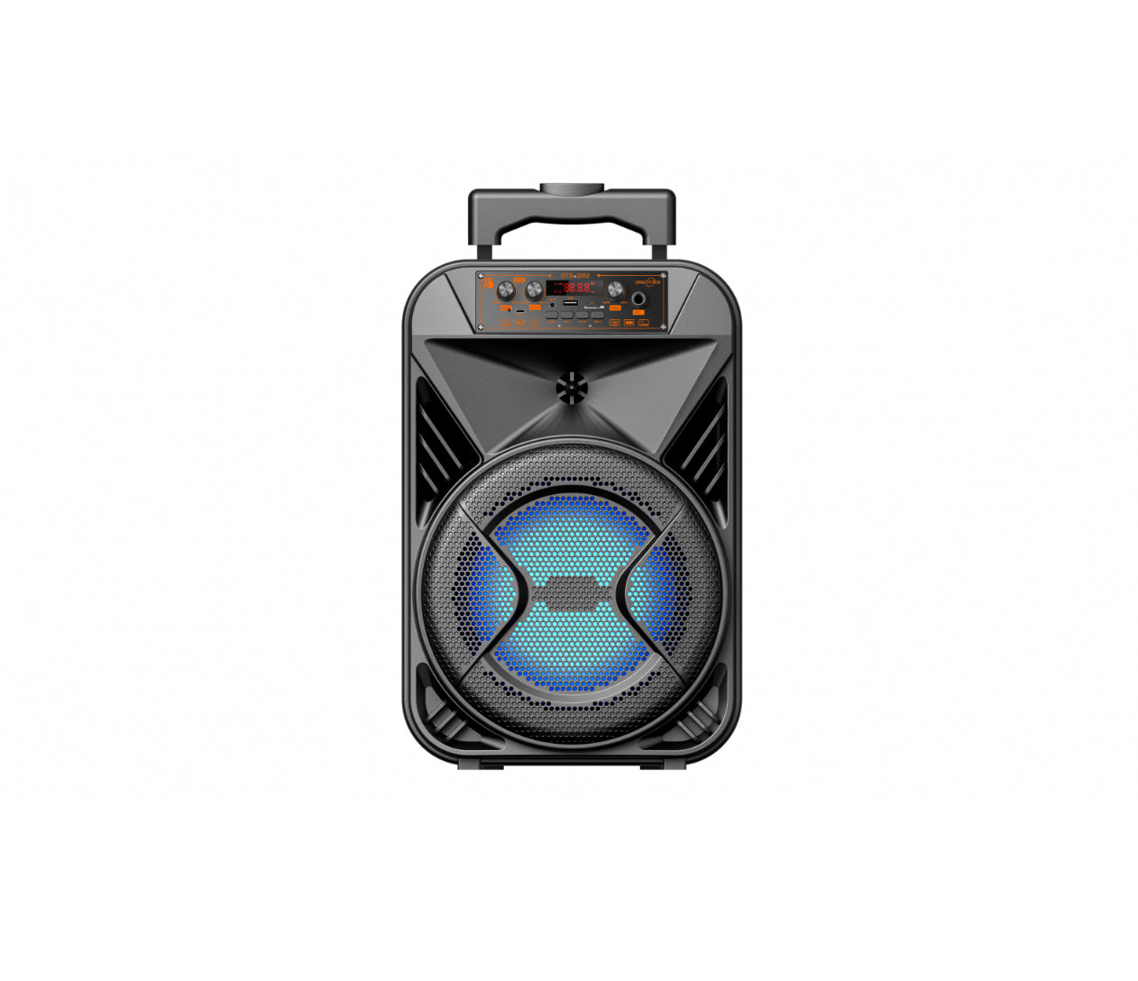 Boxa portabila GTS-2052, 8 Inch, RGB, USB/SD, microfon cu fir engross