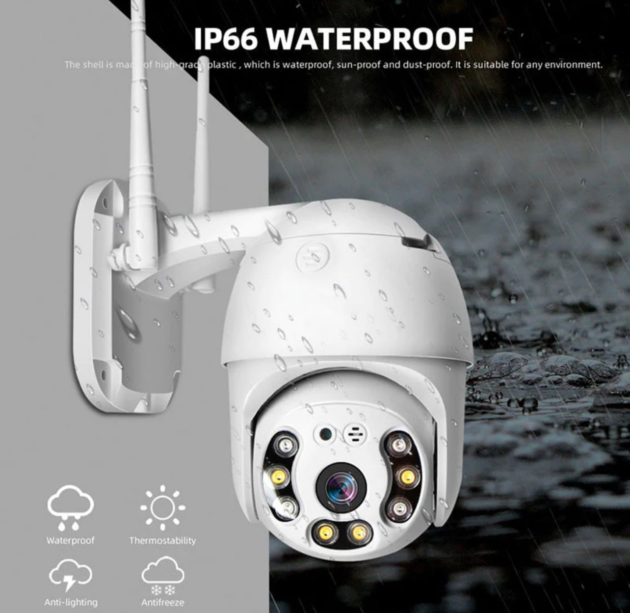 CAMERA SUPRAVEGHERE WIFI, 5MP, FULL HD, VEDERE COLOR NOAPTEA, MICRO SD , ROTIRE 360, DETECTIE FORMA UMANA,EN GROSS