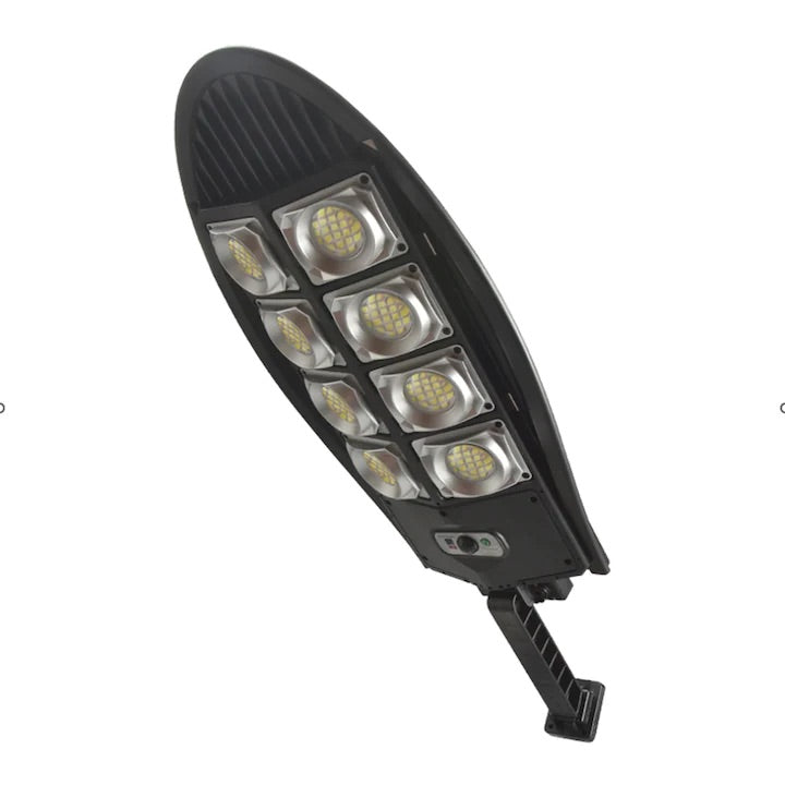 Lampa Stradala cu Incarcare Solara, LED, 60W, Negru, Model W788A-4 engross