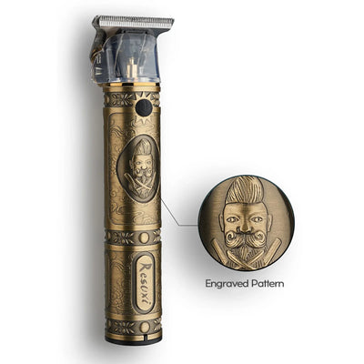 MASINA PROFESIONALA DE TUNS BARBA SI CONTUR , INCARCARE USB