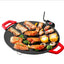 Plita-disc-gratar electric Pexor 36 CM, Gatire fara ulei, Interior-Exterior, Aluminiu