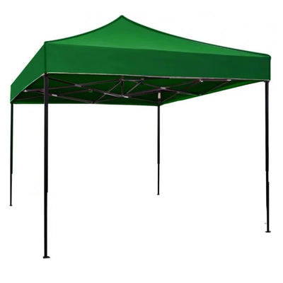 TRANSPORT GRATUIT DOAR ASTAZI Pavilion, cort gradina pliabil 3x3m cadru metalic si copertina verde