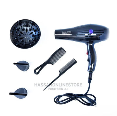 Uscator de par RE-2052 ionic, 3000 W, 3 niveluri de caldura si 2 viteze engross