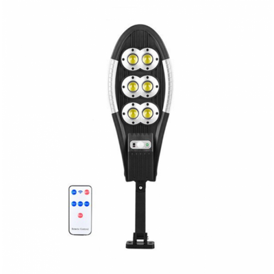 Lampa solara stradala cu senzor de miscare si telecomanda ,300 W,6 casete COB,EN GROSS