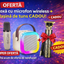 boxă portabilă, roz, 6W, iluminare LED, schimbare voce, baterii reîncărcabile + masina de tuns cadou !