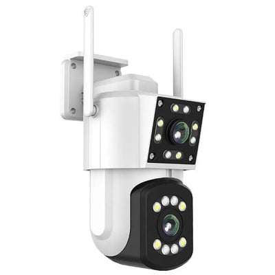 CAMERA DUBLA DE SUPRAVEGHERE WIFI 365°, BIDIRECTIONALA