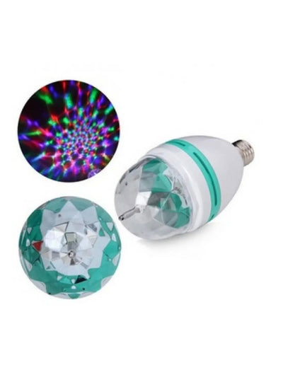 Bec DISCO ROTATIV MULTICOLOR CU LED