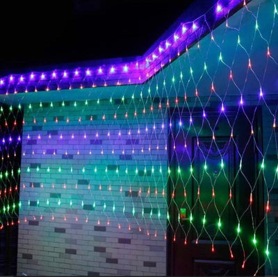 Instalatie tip plasa 2.3m X 2.3m, interconectabila, multicolora