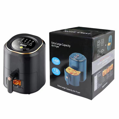 FRITEUZA FARA ULEI CU AER CALD, 1400 W FUNCTIE DE COACERE, PRAJIRE 7,5L AIR FRYER