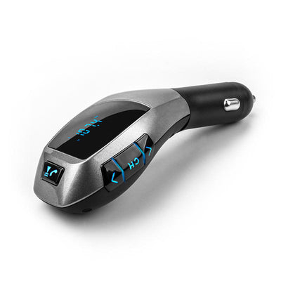 Receptor Wireless X5 Car Kit MP3 Player, Transmițător FM, Încărcător USB Cu Ecran LCD,EN GROSS