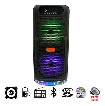 Boxa Portabila GTS-1565 cu USB si Blueooth