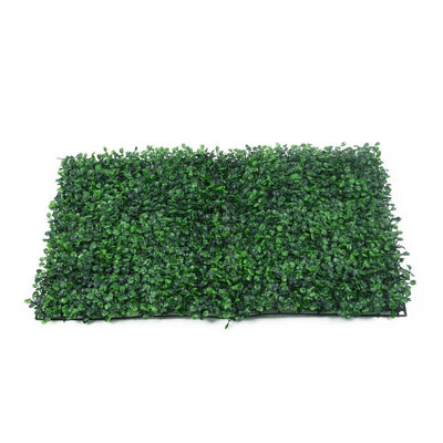 Panou gard verde 60x40cm cu frunze artificiale pentru terasa, balcon, camera, interior/exterior
