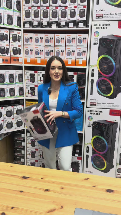 Boxa ZQS 6162 bluetooth+ CADOU MAȘINA DE TUNS