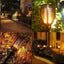 Set 5 x Lampa solara led, tip torta cu efect flacara